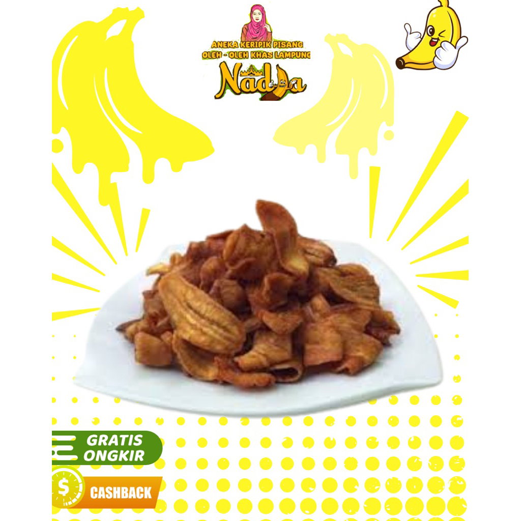 

sale pisang 135 gram | keripik Nadia