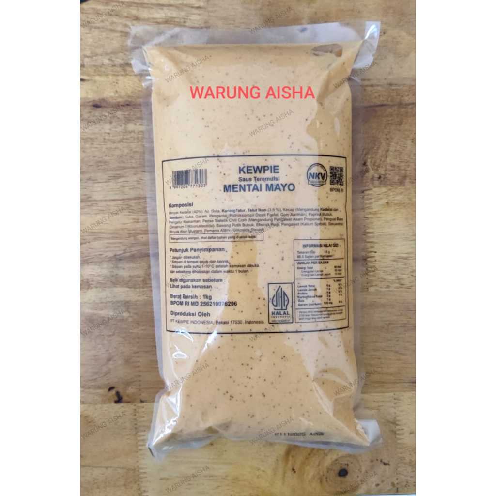 

Kewpie Saus Mentai Mayo 1 Kg (MOHON BACA DESKRIPSI)