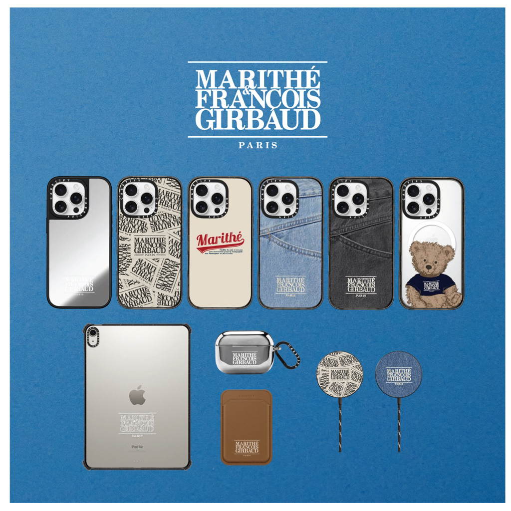 New Case Iphone Casetify Acrylic Magsafe Marithe Francois Girbaud Paris Bear Jeans Imut Magnetic Cut