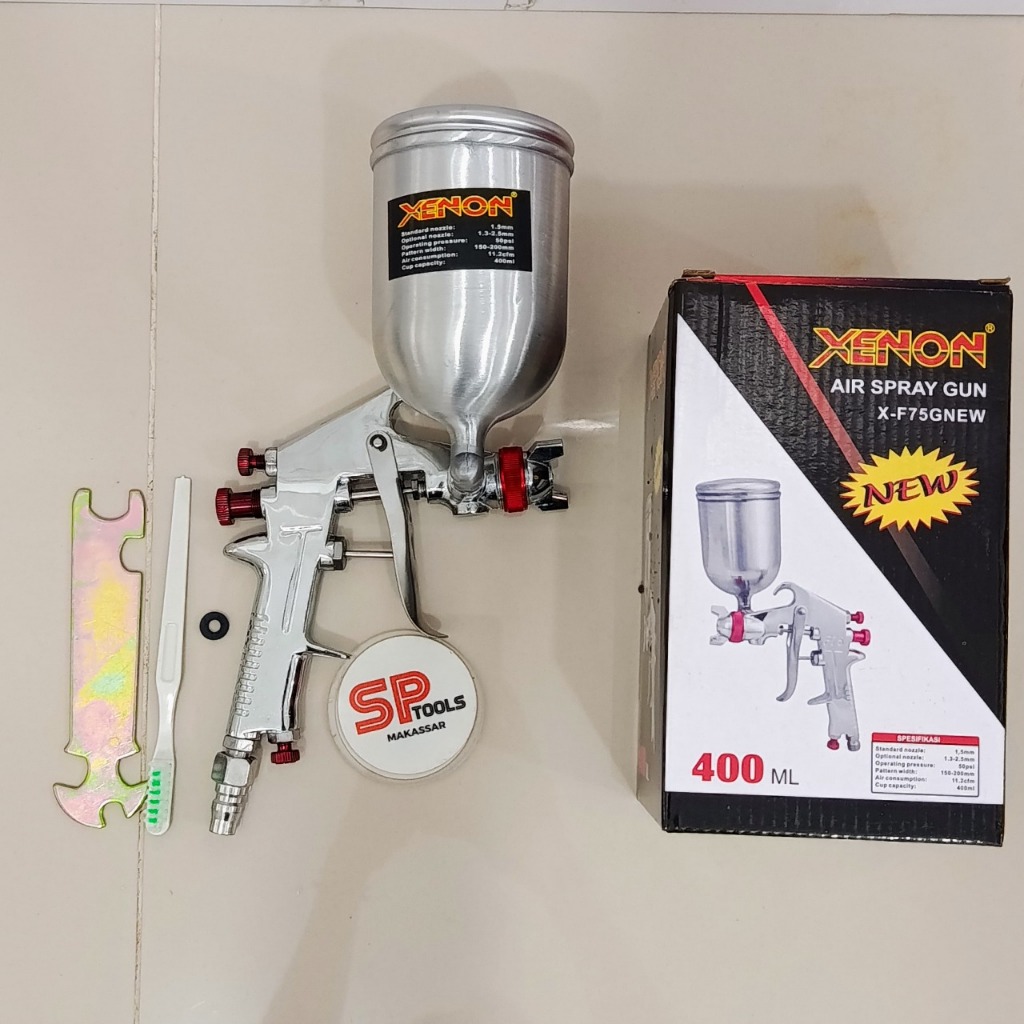 SPOID DICO / SPED DICO / ALAT SEMPROT CAT DICO DUCO TABUNG ATAS F75G 400ML XENON