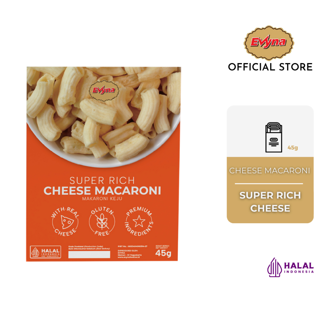 

Evyna Super Rich Cheese Macaroni