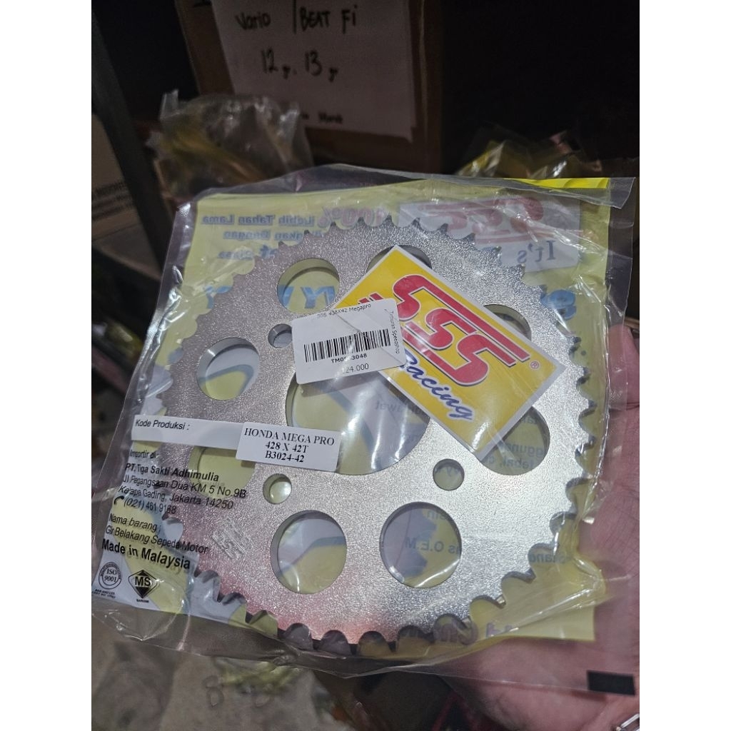 GEAR SSS 428 42 MEGA PRO - SONIC - TIGER - CBR150 - CB150R