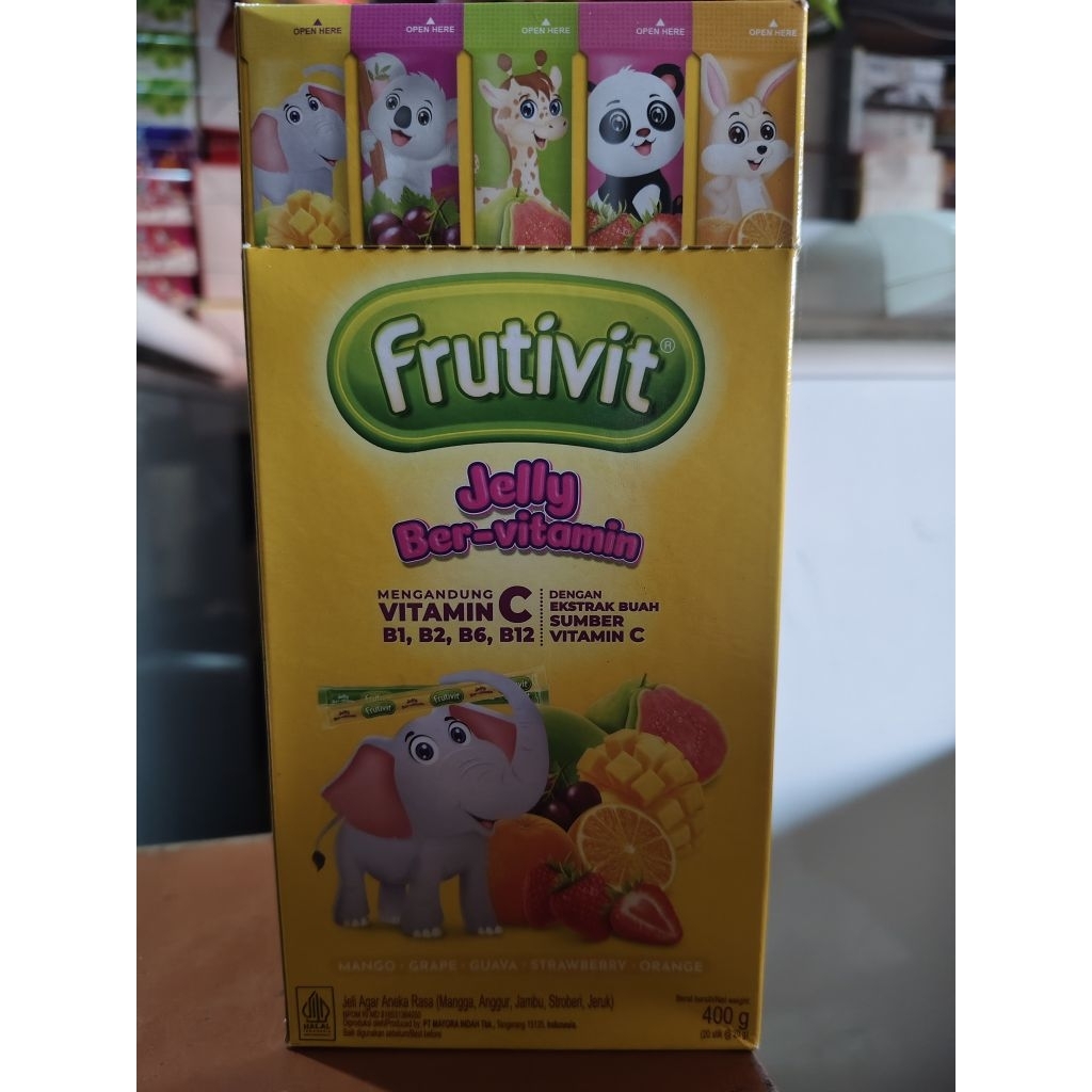 

Frutivit Jelly Bervitamin isi 20pcs