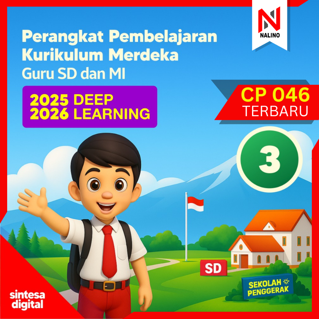MODUL AJAR KUMER DEEP LEARNING CP TERBARU 046/2025 SD KELAS 3 REVISI TERBARU 2 SEMESTER