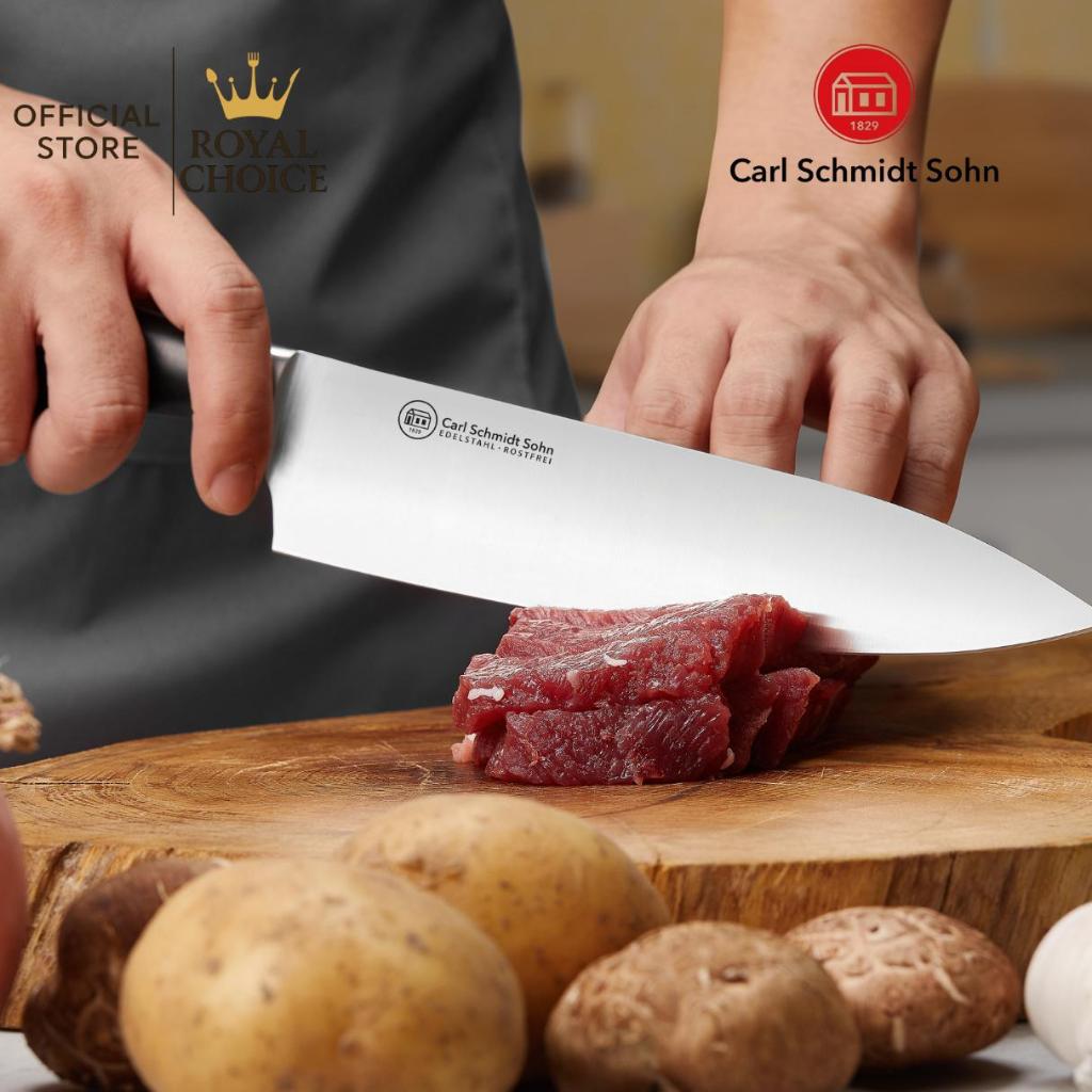 Pisau Multifungsi Berkualitas Dengan Pisau Serbaguna (Chef Knife) Carl Schmidt Sohn (Velden) Untuk D