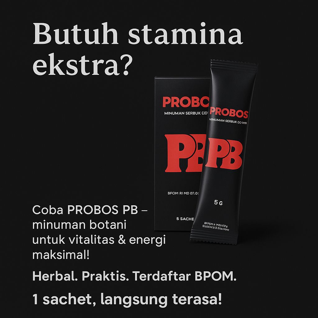 

PROBOS Minuman Serbuk Botanikal Rasa Jeruk