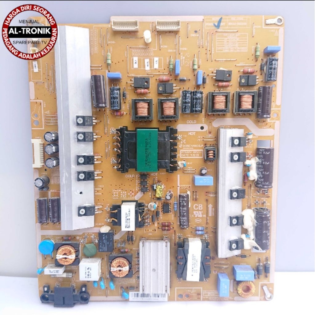 POWER SUPPLY TV LED SAMSUNG 55 INCH MODEL UA55ES8000 PSU REGULATOR POWER SUPLAY UA 55ES8000