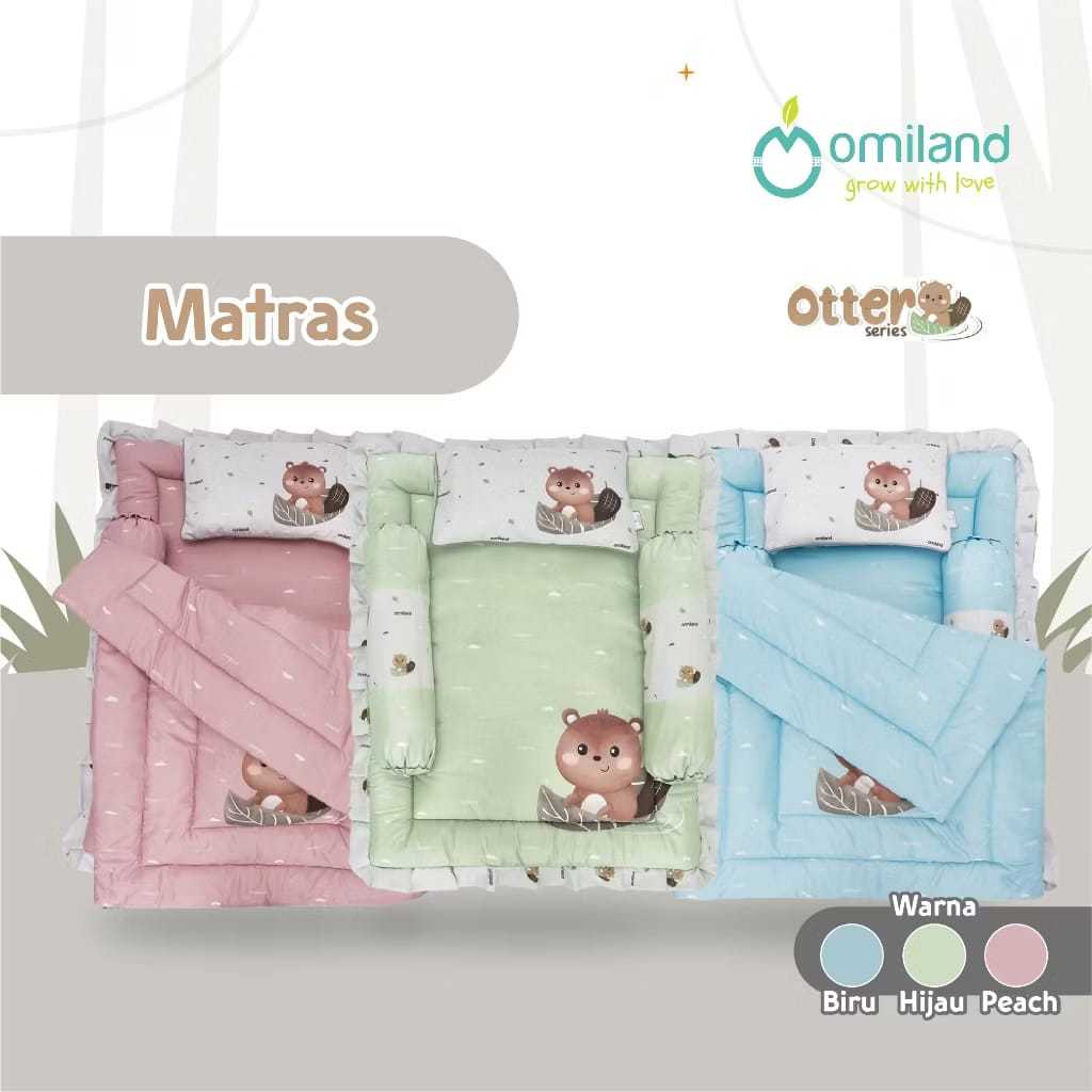 Omiland Matras Bayi Set + Selimut / Kasur Bayi / Matras