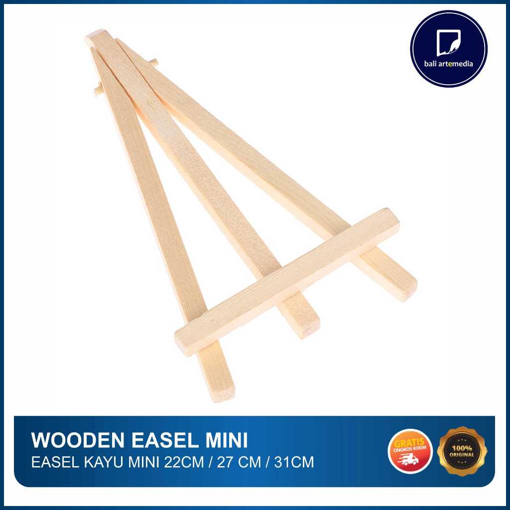 

Wooden Easel Mini - Easel Kayu Kecil - 22cm / 27cm / 31cm - Bali Artemedia