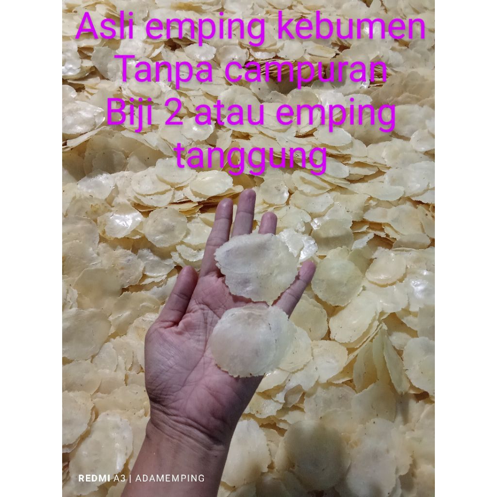 

emping tanggung/emping biji 2