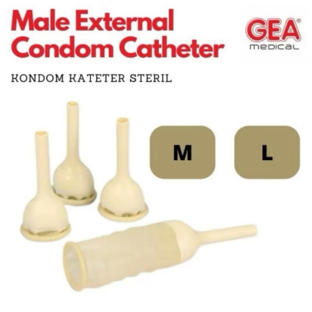 GEA Condom Catheter Harga Per pcs/condom cateter