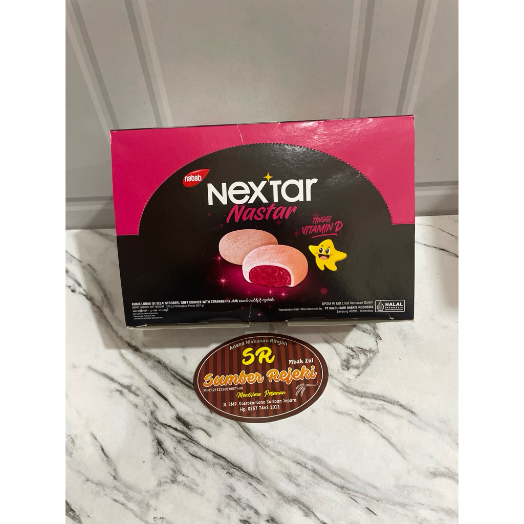 

NEXTAR NASTAR SELAI STRAWBERRY ISI 10 BUNGKUS