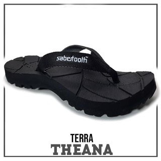 Credifox New - Sabertooth Sendal Gunung Pria Wanita Traventure Terra Theana Sandal Jepit Kasual