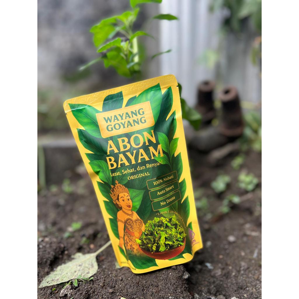 

ABON BAYAM WAYANG GOYANG - KERIPIK BAYAM GURIH RENYAH CRUNCHY