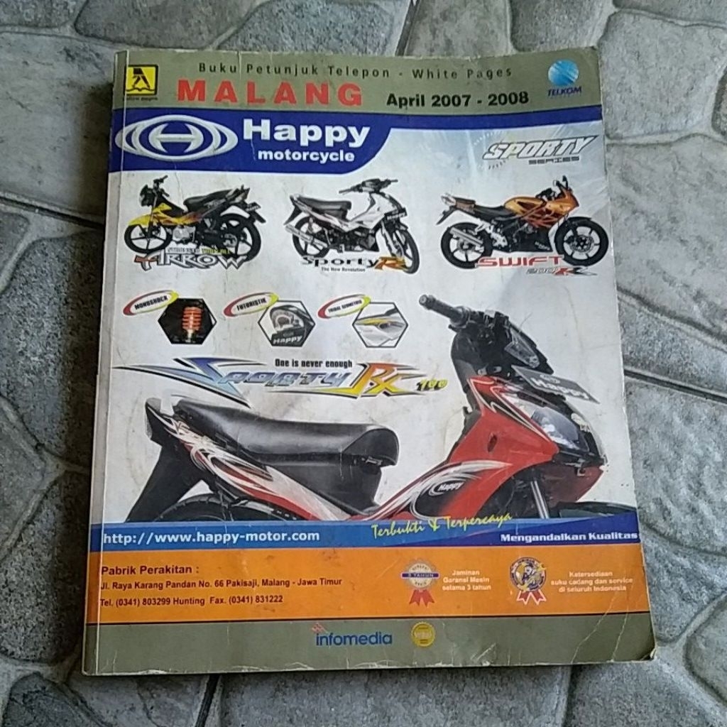 YELLOW PAGES APRIL 2007-2008