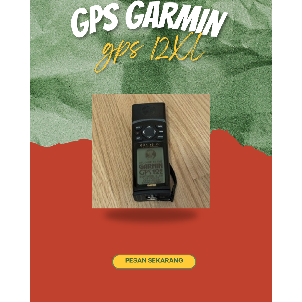 Garmin GPS 12XL Second / Bergaransi ( unit only )