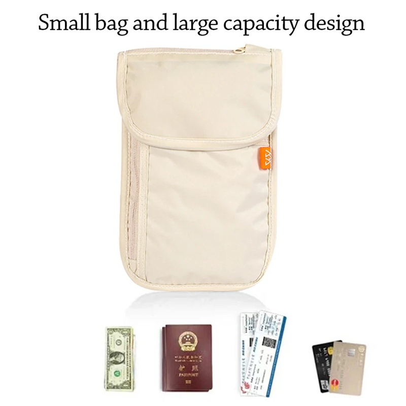 Tas Dokumen Perjalanan/multifunctional Travel Document Bag/dompet Paspor Travel/dompet Paspor Dan Ti