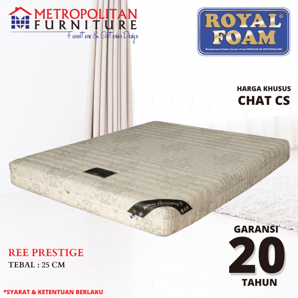 Kasur Busa Royal Foam REE Prestige Kasur Busa Premium