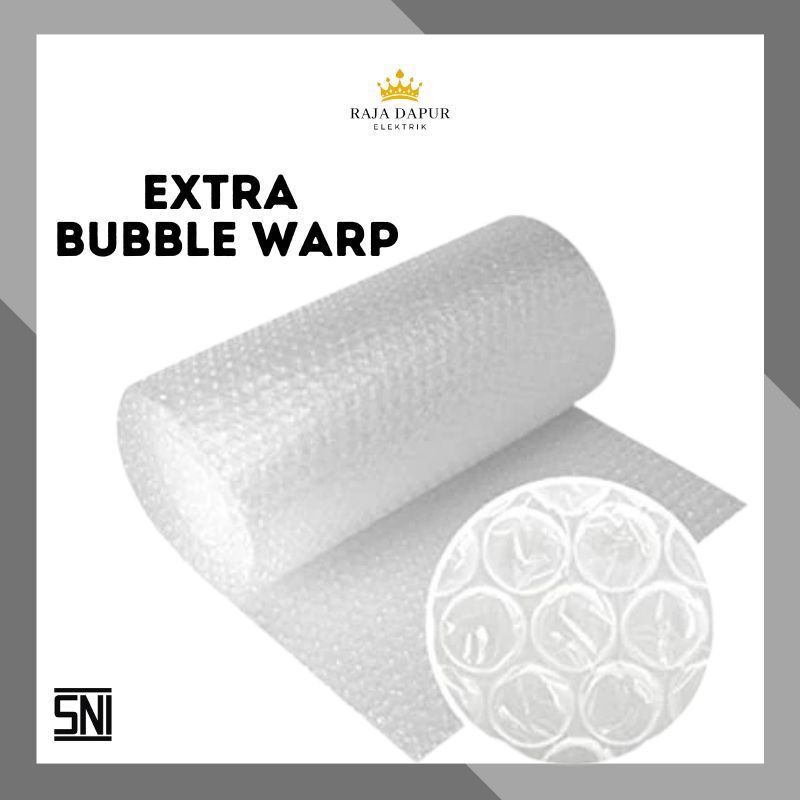 

Bubble wrap eceran 125 x 100 cm plastik gelembung