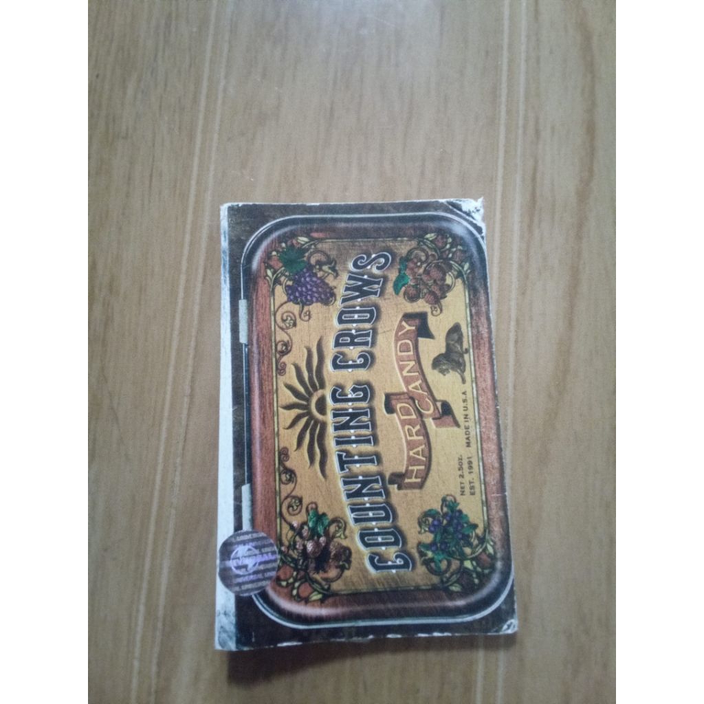 hanya cover kaset counting crows - hard candy | tanpa kaset