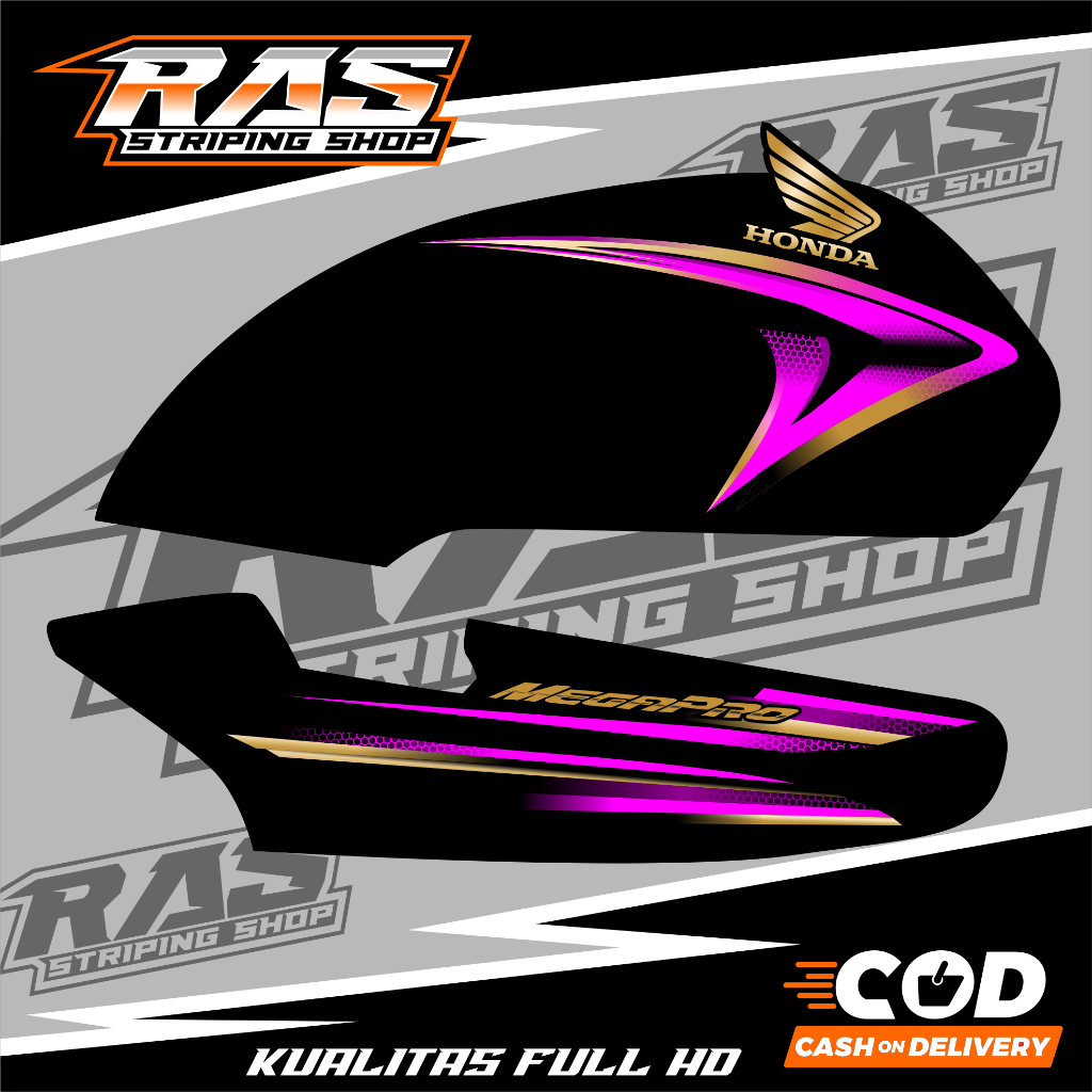 striping megapro hiu variasi custom striping mp hiu- striping mp hiu custom variasi terbaru