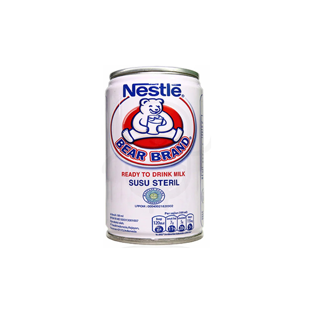 

BEAR BRAND RTD MILK TIN 140ML