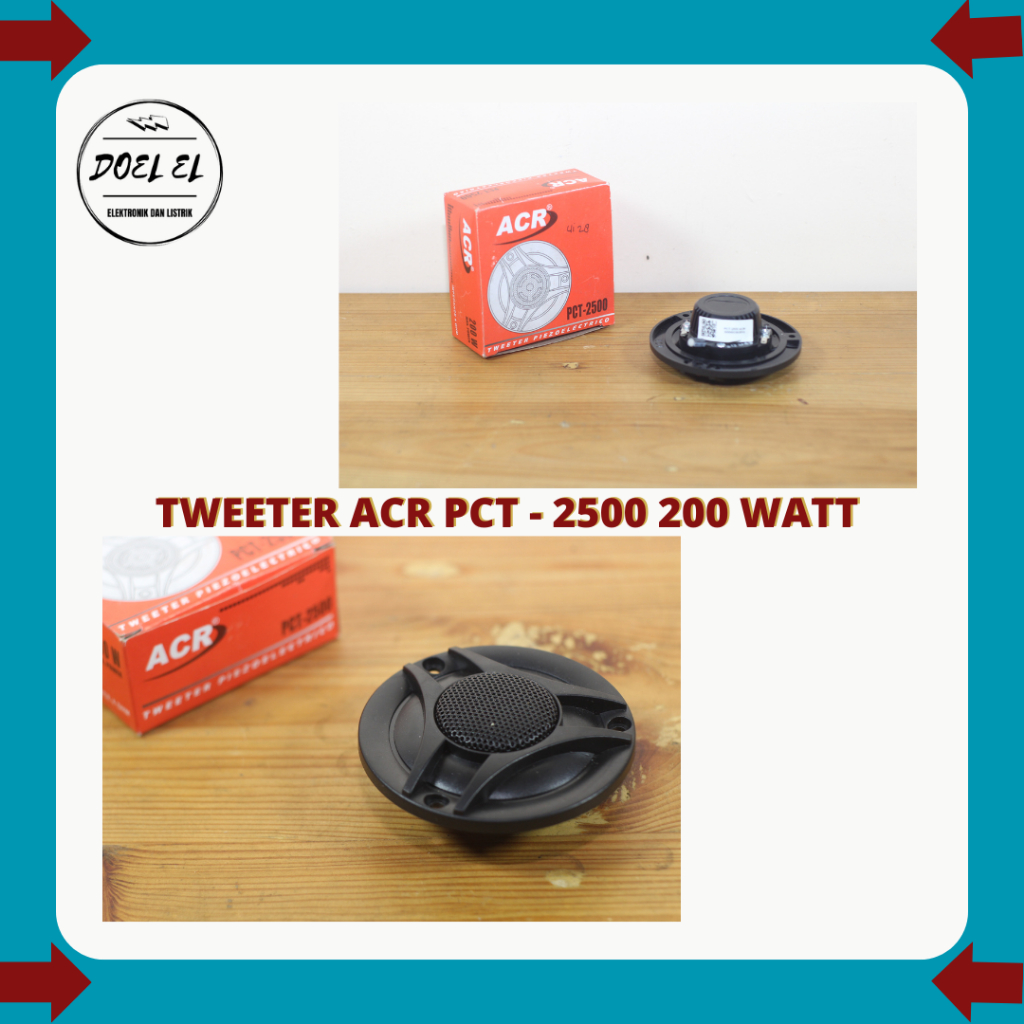 DOEL EL TWEETER SPEAKER ACR PCT - 2500 | TWEETER SPEAKER