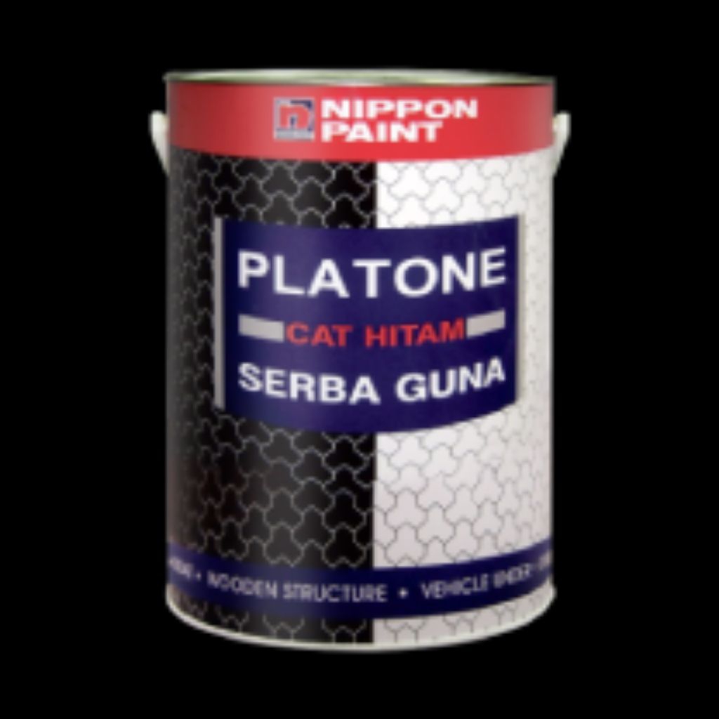 

NIPPON PAINT PLATONE CAT MINYAK HITAM SERBA GUNA CAT SERBAGUNA BERBAGAI JENIS KAYU DAN BESI