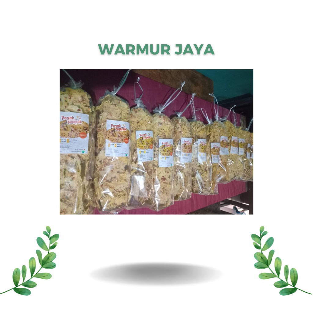 

peyek kacang ukurang sedang