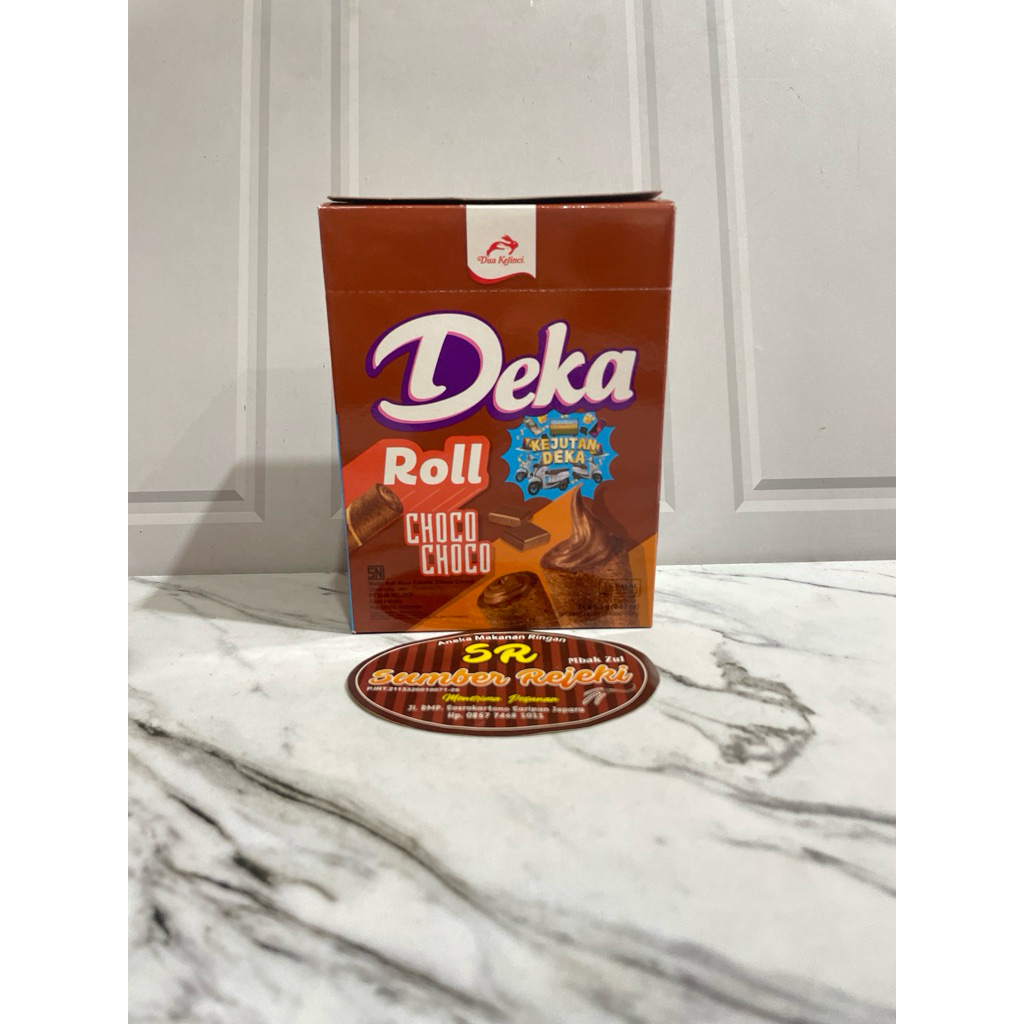 

DEKA ROLL CHOCO CHOCO ISI 12 PCS