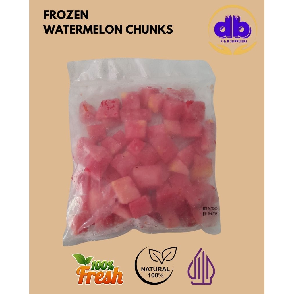 

Buah Semangka Beku | Frozen Watermelon( IQF) 500gram