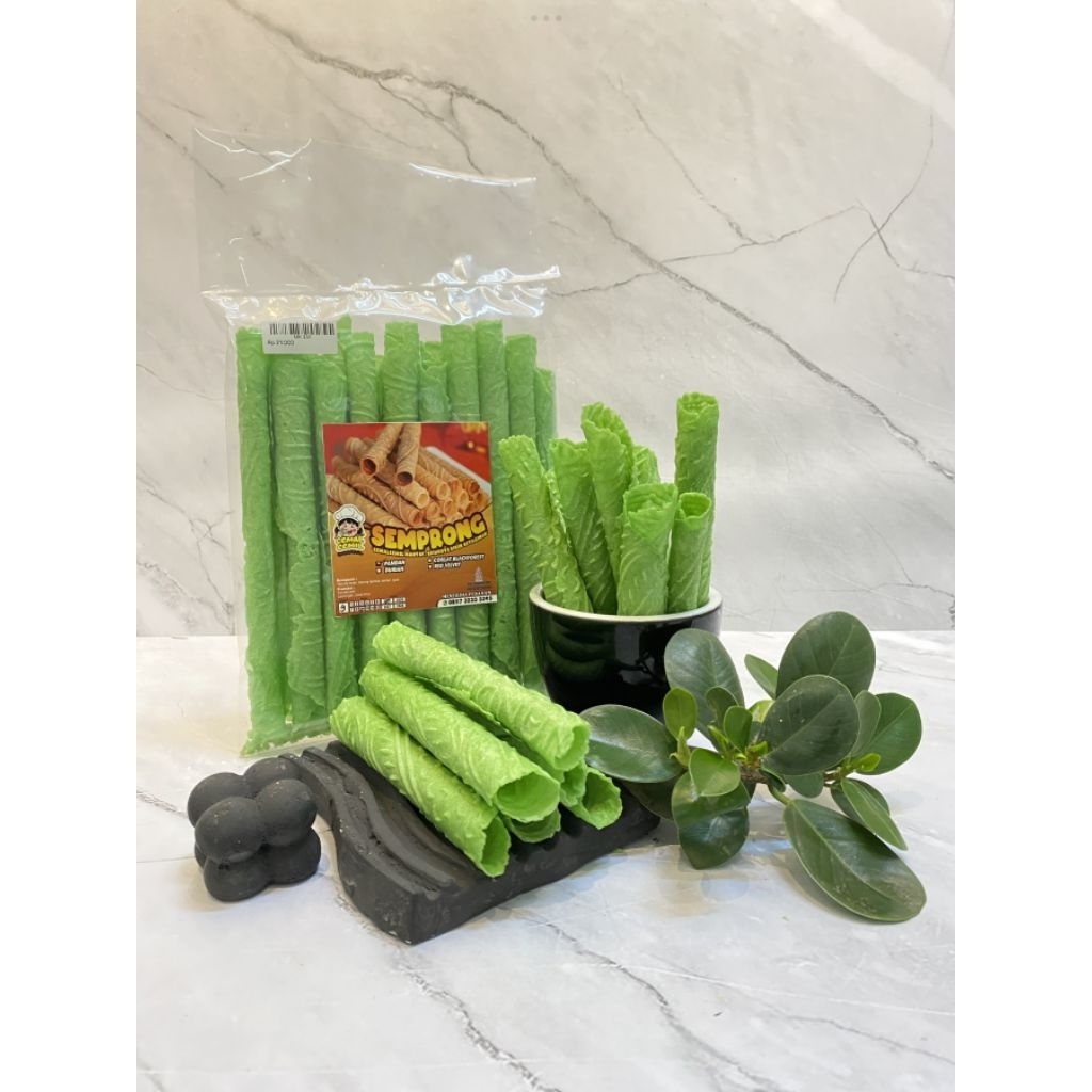 

Kue Semprong Pandan - 100gr