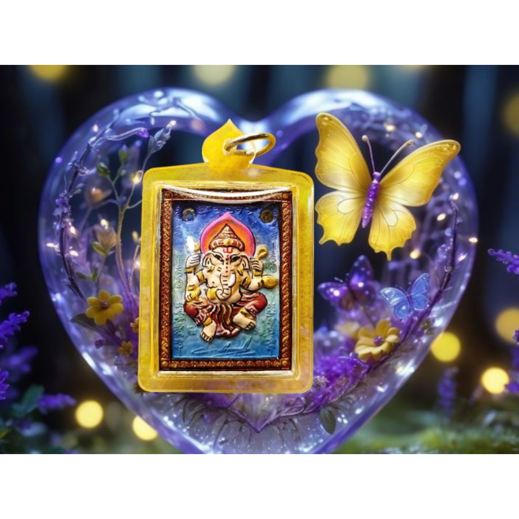 Liontin Dewa Ganesha dan Kumanthong / Kruba Krissana