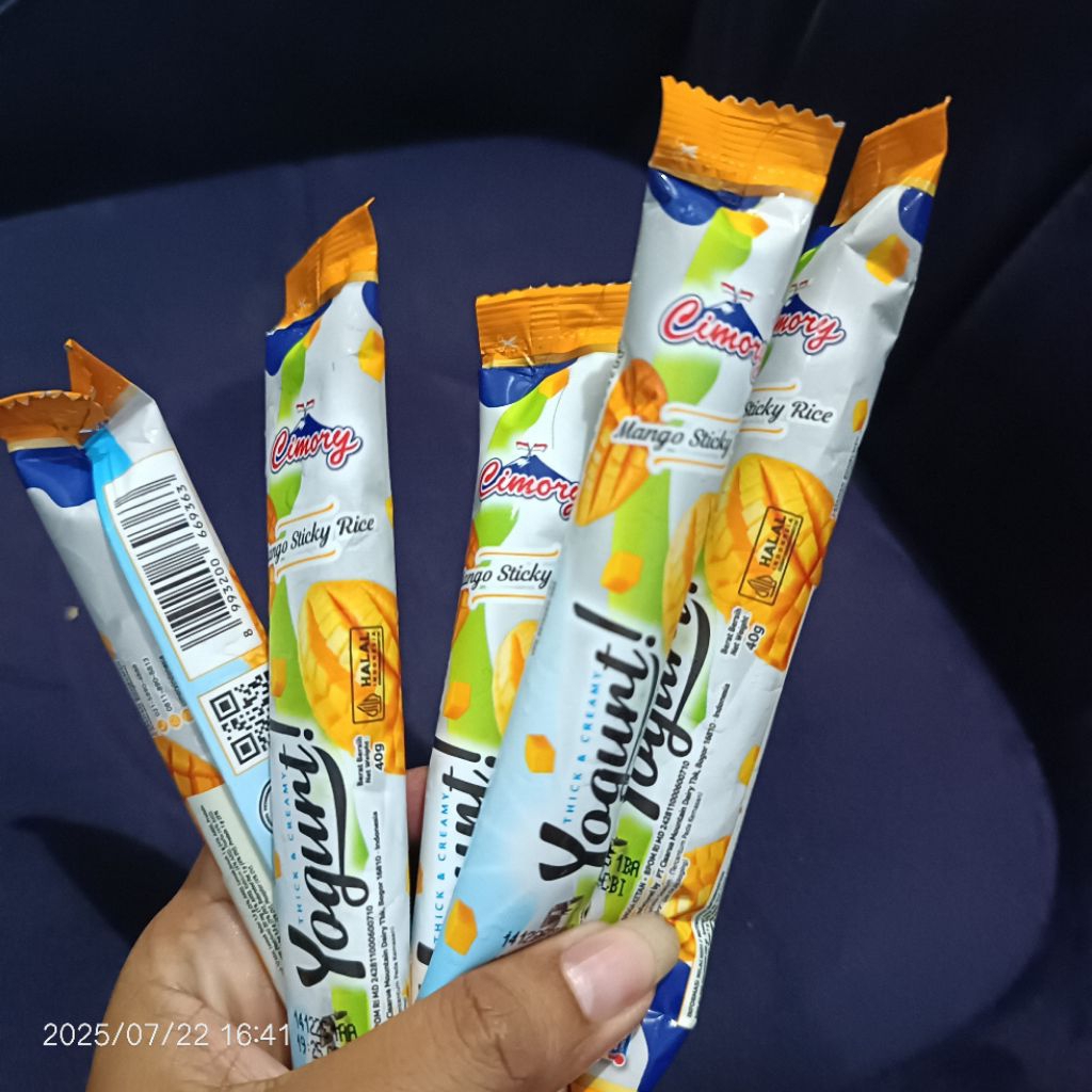

Paket 5 Pcs Cimory Yogurt Stick 40gram - Mango Sticky Rice