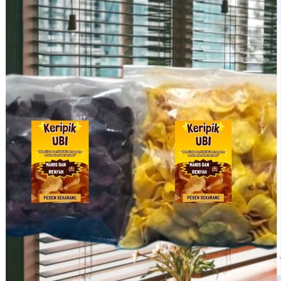 

Kripik Ubi Cilembu Manis dan Renyah