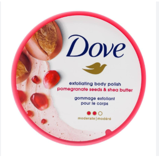 Dove Exfoliating Body Polish 298gr