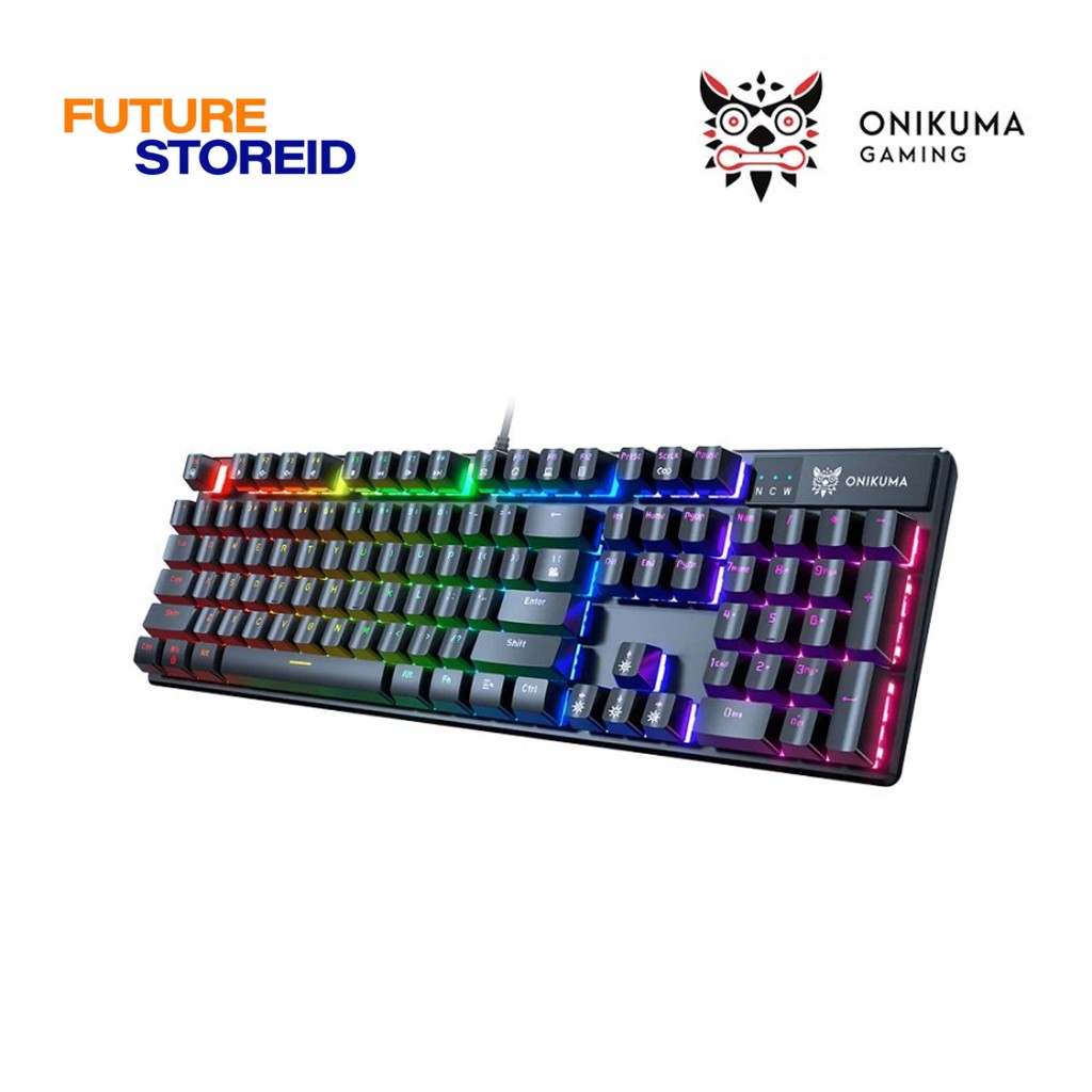 ONIKUMA G27 Wired 104 Keys Backlit Mechanical Gaming Keyboard Original