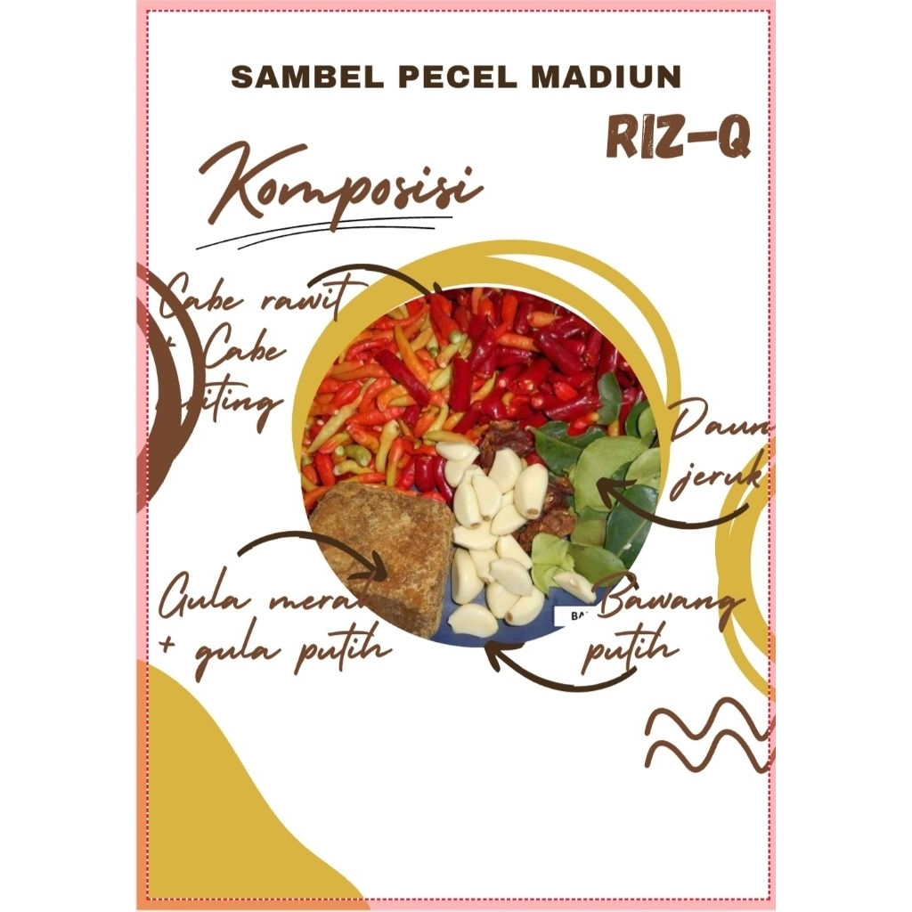 

sambel pecel asli Madiun