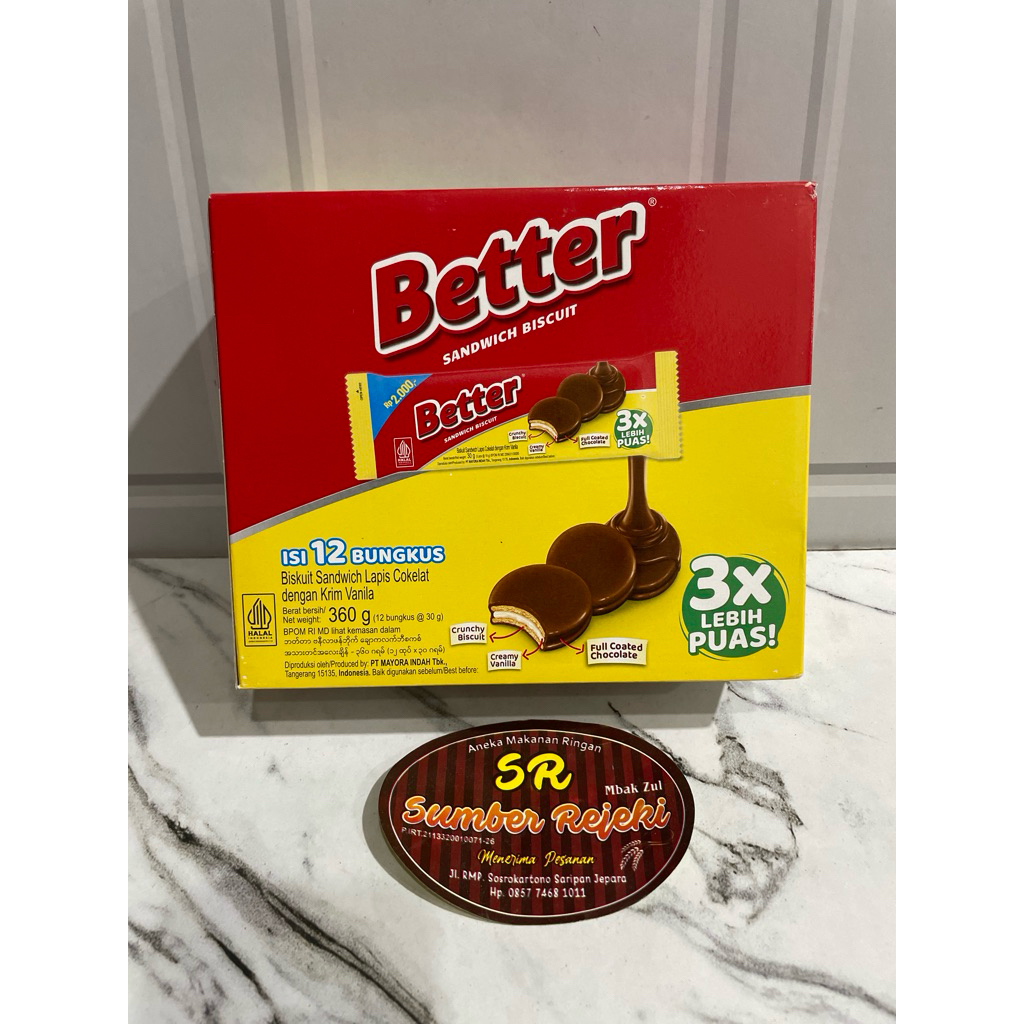 

BETTER BOX SANDWICH BISCUIT ISI 12 bungkus