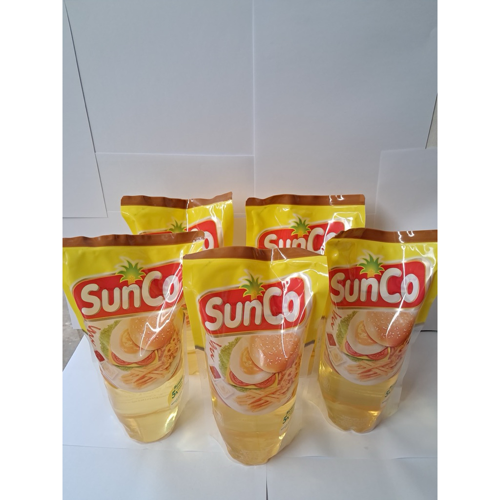 

Minyak Goreng 5 pcs (1Liter) Sunco Bimoli Mamayo Family Sania 1 Liter