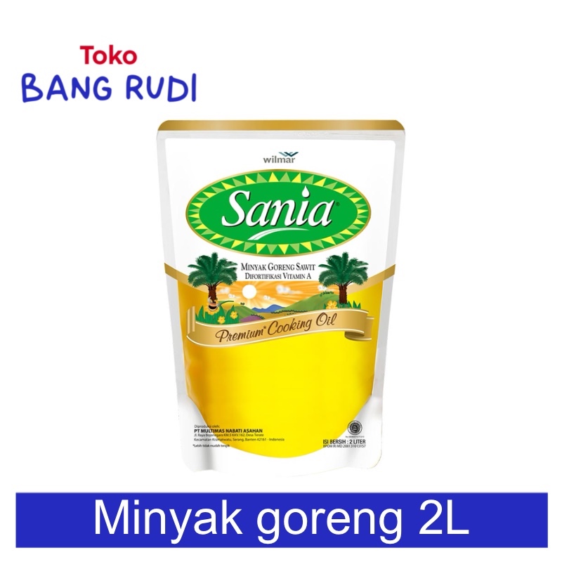 

TBS Minyak Goreng Sania kemasan Pouch 2 liter