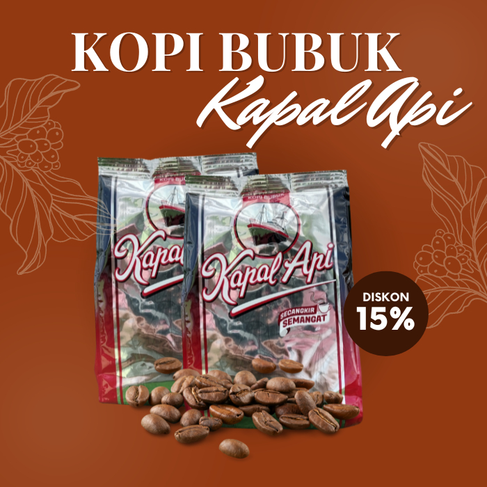 

KAPAL API KOPI BUBUK 350GR