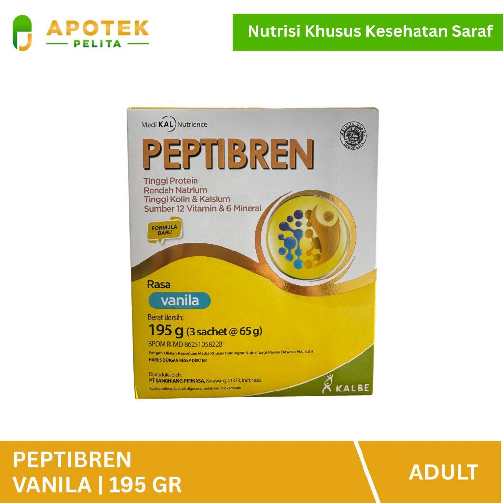 

Peptibren Vanila 195 Gram - Susu Nutrisi Kesehatan Saraf