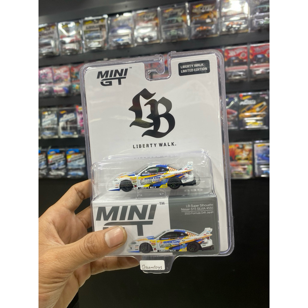 Mini GT Nissan Silvia S15 Sailun Card LB