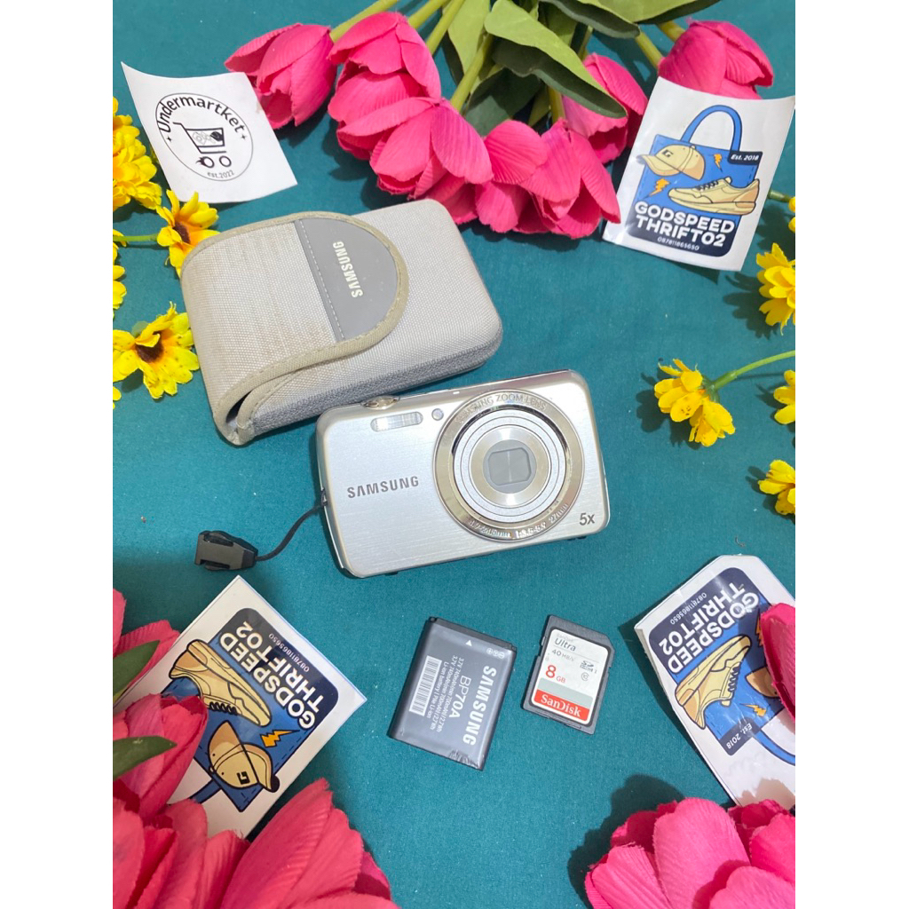 Camera Digital Samsung PL22 Silver series 14.2 MegaPixels 5x Optical Zoom