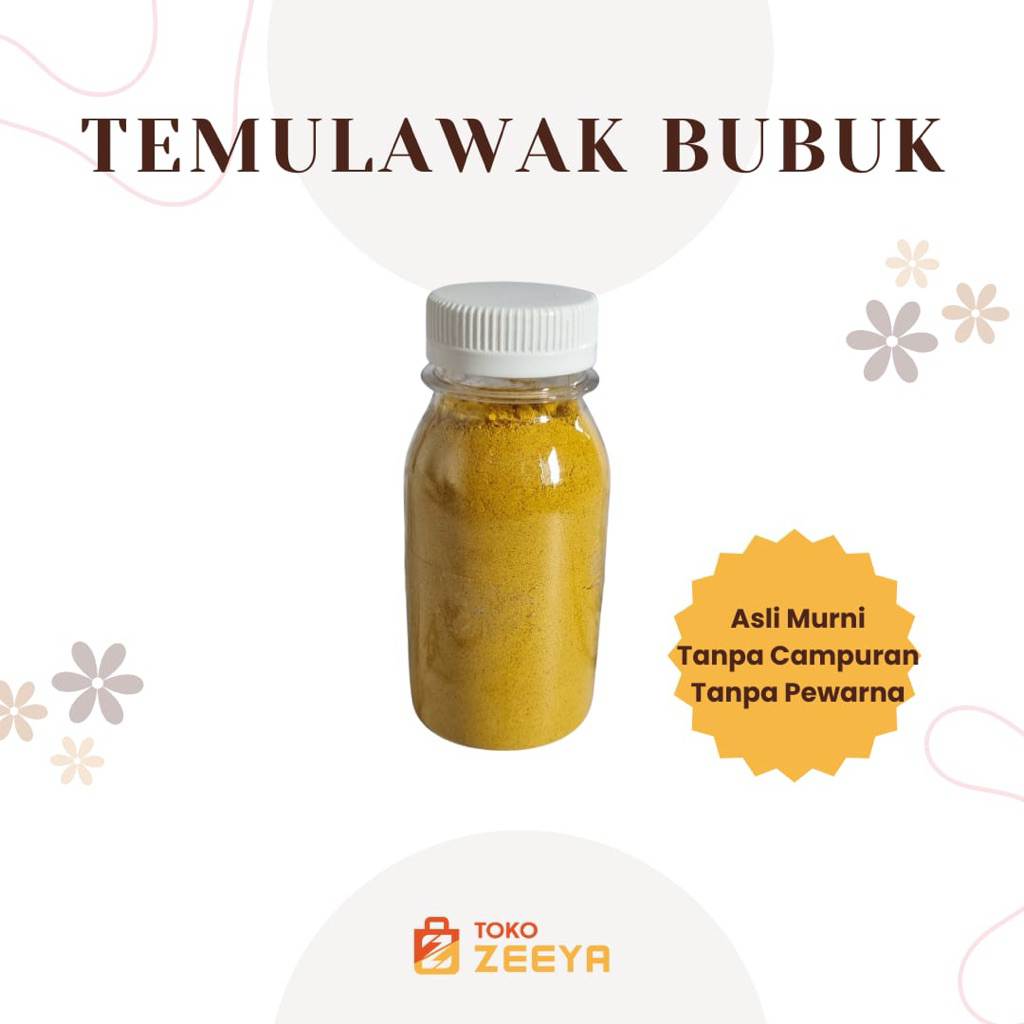 

Temulawak Bubuk Powder Alami Tanpa Campuran