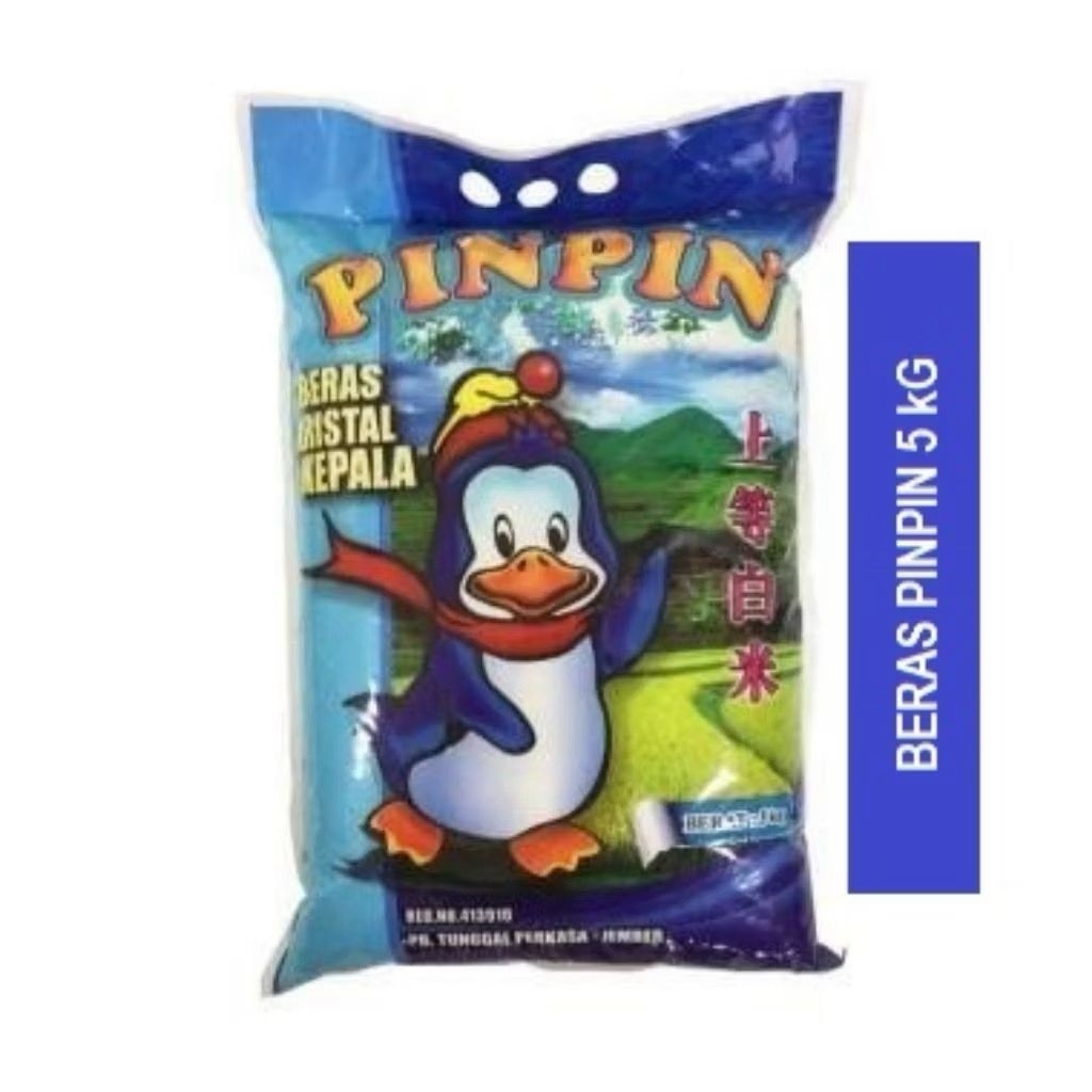 

Beras pin pin 5kg premium