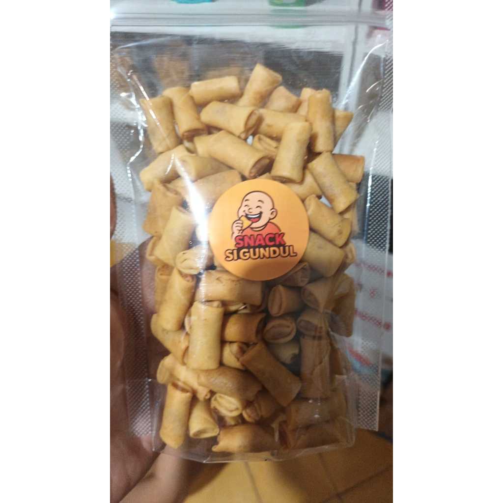 

SUMPIA Mini Spesial kualitas premium ( Sarikaya ) Snack/Cemilan Ringan Snack Si Gundul