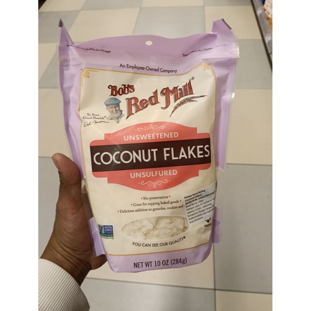 

bobs red mill coconut flakes unsweetened 284gr