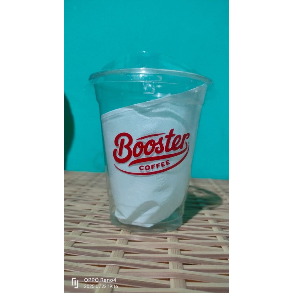 Sablon Cup Pet Starindo + Tutupnya